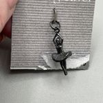 Sterling Silver  ballerina charm on card Photo 1