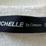 Michelle by Comune long sleeve cropped sweatshirt, cream, size large Photo 1
