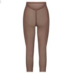 SKIMS NWT Sheer Sculpt Low Back Legging Cocoa Brown Style#:SH-LEG-2556 SZ-2X Photo 2