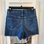 AG Adriano Goldschmied Alexa Chung for AG High Rise Cutoff Denim Shorts – Size 26 Photo 3