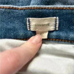 Madewell  high rise stovepipe blue jeans in size 27 Photo 6