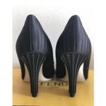 Fendi  FFREEDOM Satin CLOTH HEELS With Embellishment NEW Dustbag Box Etc 38 Photo 6