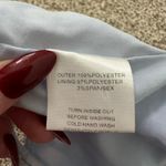 Sabo Skirt Sabo light blue lace up tie front tank top size M Photo 7