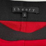 Theory Red Merryn New Recovery Skinny Pants Size 2 Photo 5