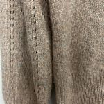 White House | Black Market WHBM Brown V-Neck Pullover Women's Sweater Size M Fall Photo 4