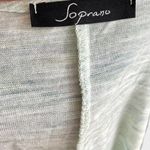 Soprano 00s  Vintage Blue Green Marled Scoop Neck Tunic Shirt Dress Photo 3