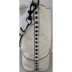 Rebecca Minkoff  Leather Large Hobo/Tote/Shoulder Bag Off-White Photo 8