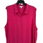 Boutique‎ + Coverup Shirt Style 2X Pink Photo 0