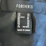 Forever 21 Vegan Leather Puff Sleeve Moto Jacket  Women's Size XS Biker Like New Photo 2