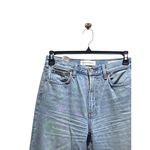 Denim Forum The Farrah High Rise Wide Leg Jeans Blue Size 32L Aritzia Y2K School Photo 6