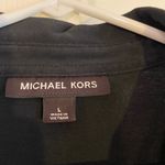 Michael Kors Micheal Kors large black polo white collared  shirt Photo 1