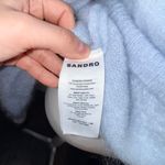 Sandro NWOT  Women's Baby Blue Paris Sweater Size Small/Medium Photo 4