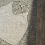 Kendall + Kylie  Knit Grey Ribbed Tank Photo 0