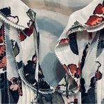 Women’s Rose Olive Blouse White Photo 2