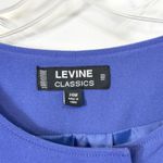 Levine Plus Size 24W Jacket Blue Cropped Dressy Career Church Cardigan 1704 Photo 9