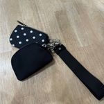 Lululemon  Dual Pouch Wristlet Simple Polka White Black Photo 6