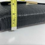 Forever 21 Faux Leather Black Chain Strap Clutch Photo 12