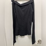 Free People  Eye Candy Tee in Black Photo 3
