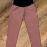 Conceited Maternity Pink Pants size Small Black Photo 0