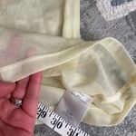 Tibi Sheer Gauze Easy T-Shirt Yellow Butter Photo 4