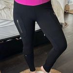 Lululemon  Women’s 6 Pink Black High Waisted Leggings Photo 0