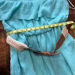 Rebellion  Belted Strapless Tiered Ruffle Stretch Waist Eyelet Trim Dress Size 1X Photo 11