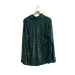 Show Me Your Mumu  Dance Blazer Emerald Sequins S NWT Photo 8