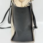 Kate Spade  Laurel Way Hadlee Crossbody Satchel Bag Purse Beige Black Leather‎ Photo 6