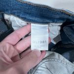 DL1961  Mara Ankle High Rise Instasculpt Straight Jeans Raw Hem Size 28 EUC Photo 14