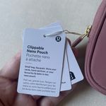 Lululemon  Clippable Nano Pouch - Red Clay Photo 2