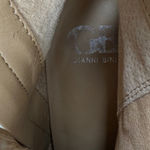 Gianni Bini  Leopard Print Ankle Boots Size 9.5M Block Heel Leather Upper‎ Photo 6