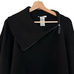 Chico's CHICO’S Side Split Cowl Neck Tunic Black L/XL Photo 6