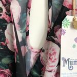 Show Me Your Mumu NWT SMYM Rocky Romper Diana Rose Small Women’s Floral Black Photo 4