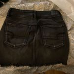 American Eagle Black Denim Skirt Photo 1