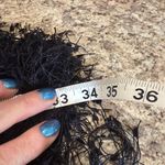 Chloe Oliver Black Fringe Dress Size Small Photo 8