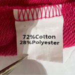 Queen of Sparkles Pink Sequin Heart Shorts Size Small Valentines Mood Photo 4