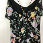 Abercrombie & Fitch  Black Floral Heartfelt Culotte Jumpsuit M Photo 58