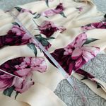 Lulus Lulu’s French Countryside Blush Floral Print High Low Hem Midi Dress Size S Photo 11