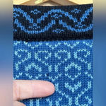 Windfjord 100% Pure New Wool Sweater Jacket Women's XS Blue Photo 9