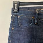 Citizens of Humanity Dani Cropped Straight Leg Cuffed Blue Jeans Size 25 Photo 5