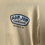 Comfort Colors RON JON Surfboards Pale Yellow Graphic Tee Beach Unisex Adult Sz S GUC Photo 2