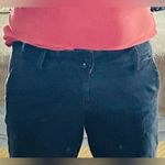 American Eagle Women’s  Bermuda Blue Denim Shorts With 2 Botton Wide Waist Photo 2