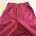 Women's Les Tien Bella Bell Bottom STRUCTURED FLEECE Sweatpants burgundy XS Red Photo 6
