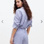 Madewell Drawstring Pull-On Shorts in Pure Blue Size XXSmall NWT 100% Cotton Photo 4