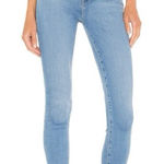 Levi's  721 high rise skinny light wash blue jeans Photo 0