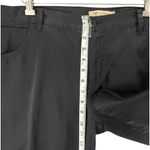 See By Chloe Chino Pants Womens 34 Black Wide Leg Cotton Linen Casual Modern Photo 5