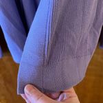 Talbots Cardigan Sweater Open Front Lavender Purple Pima Cotton Size Small Photo 4