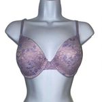 PINK - Victoria's Secret Victoria's Secret PINK purple leopard print lace wear everywhere t shirt bra Photo 0