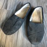 Toms  Classic Slip-on Black Fur lining Wool‎ Blend Shoes Womens Size 7 Photo 0