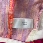 Gap  Pink Orange Flat Front Shorts Sz 2 Ikat Photo 3